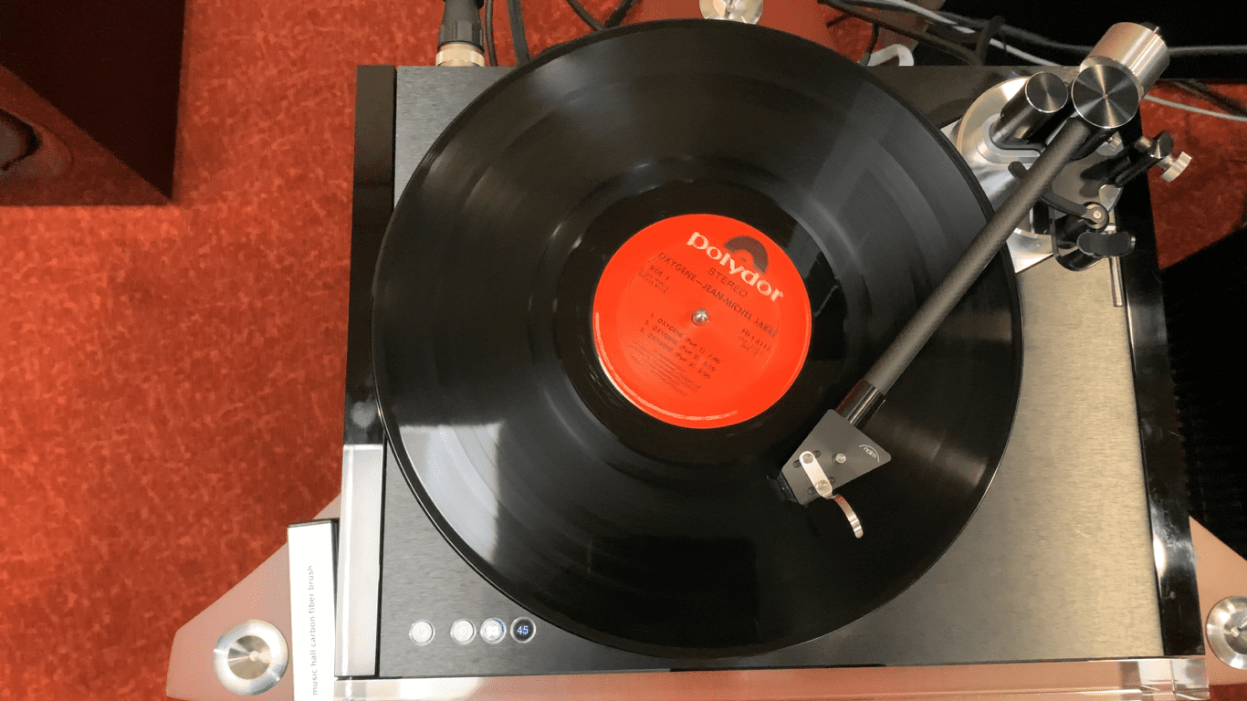 Focal Naim shows off rare turntable at Pacific Audio Fest