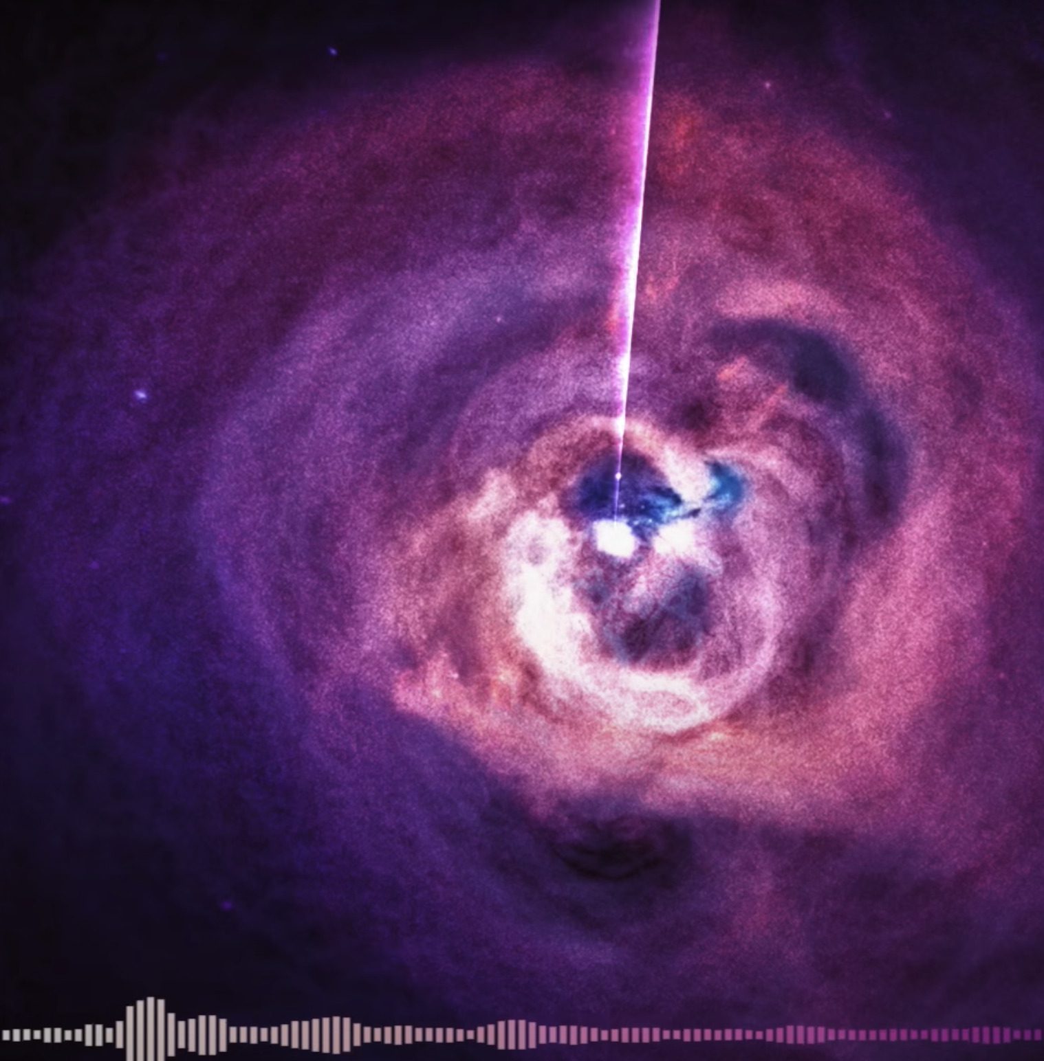 What does a black hole sound like? NASA’s latest recording lets us hear