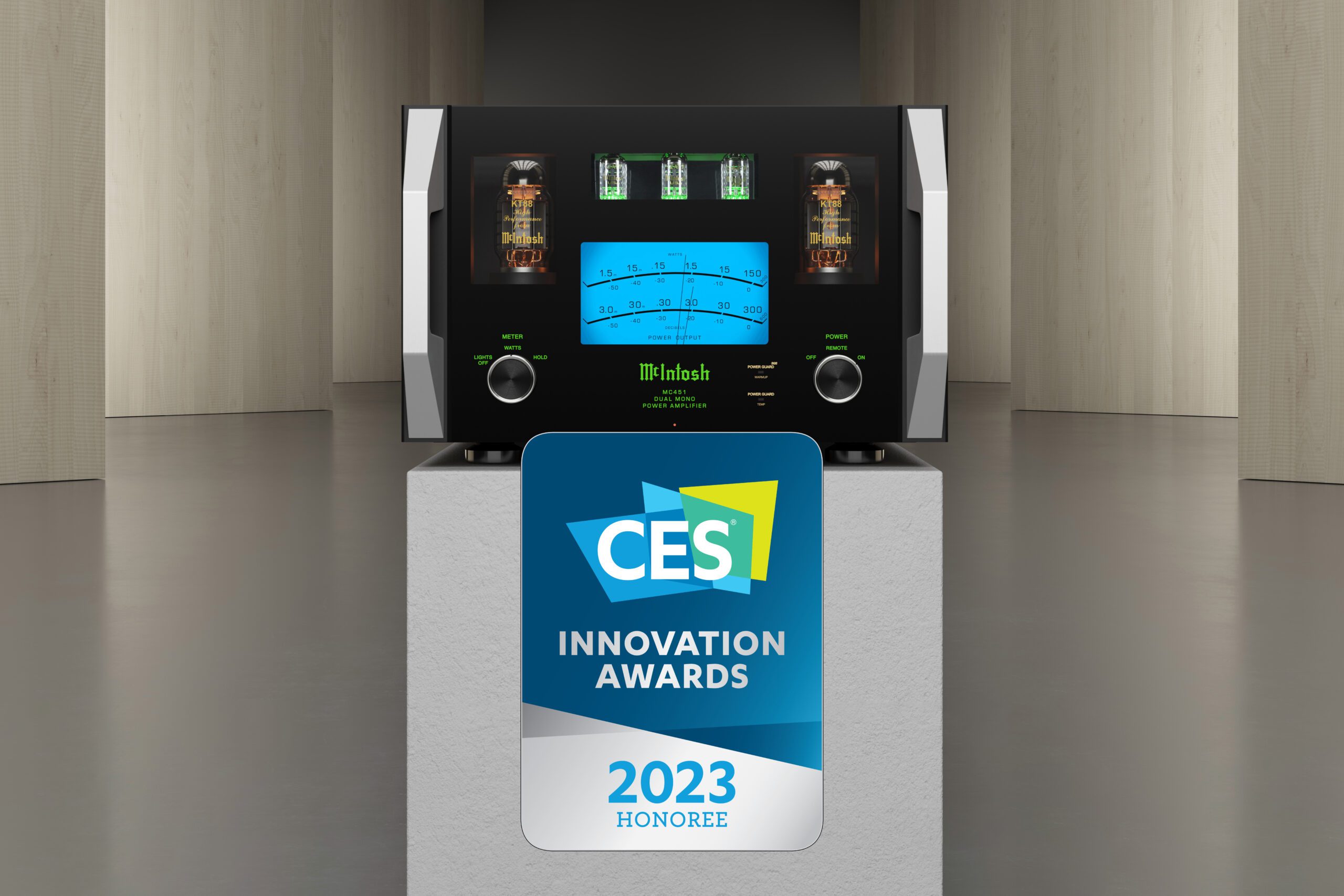 McIntosh MC45 is a CES Innovation Awards 2023 honoree hifi+