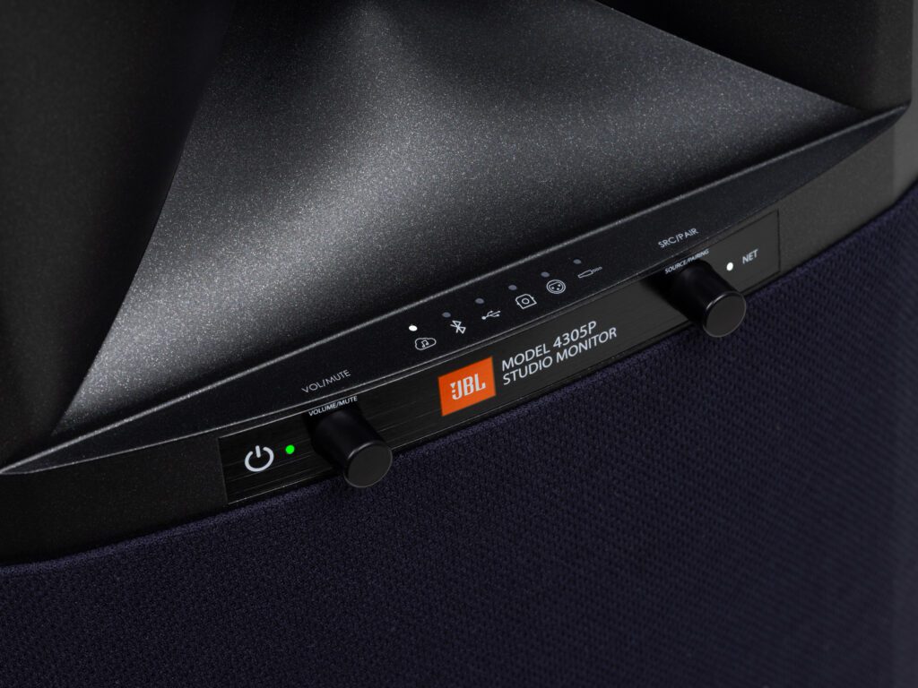 JBL 4305P control panel