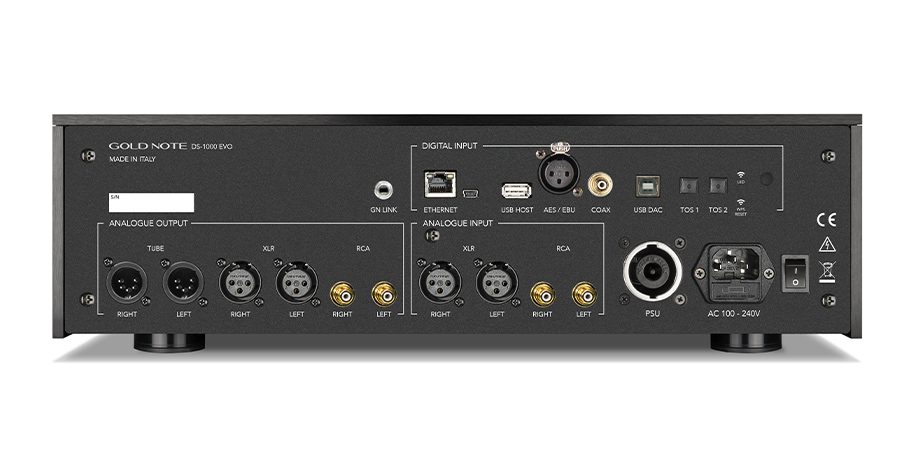 Gold Note DS-1000 EVO streaming DAC, Gold Note DS-1000 EVO streaming DAC