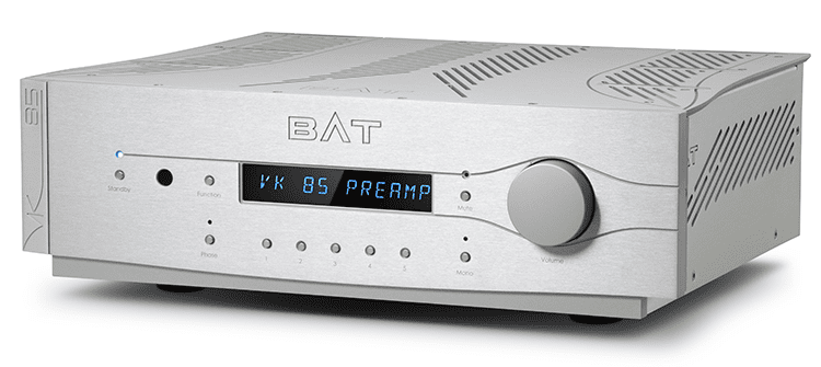 BAT introduces the BAT VK-85 Preamplifier and REX 300 Power Amplifier