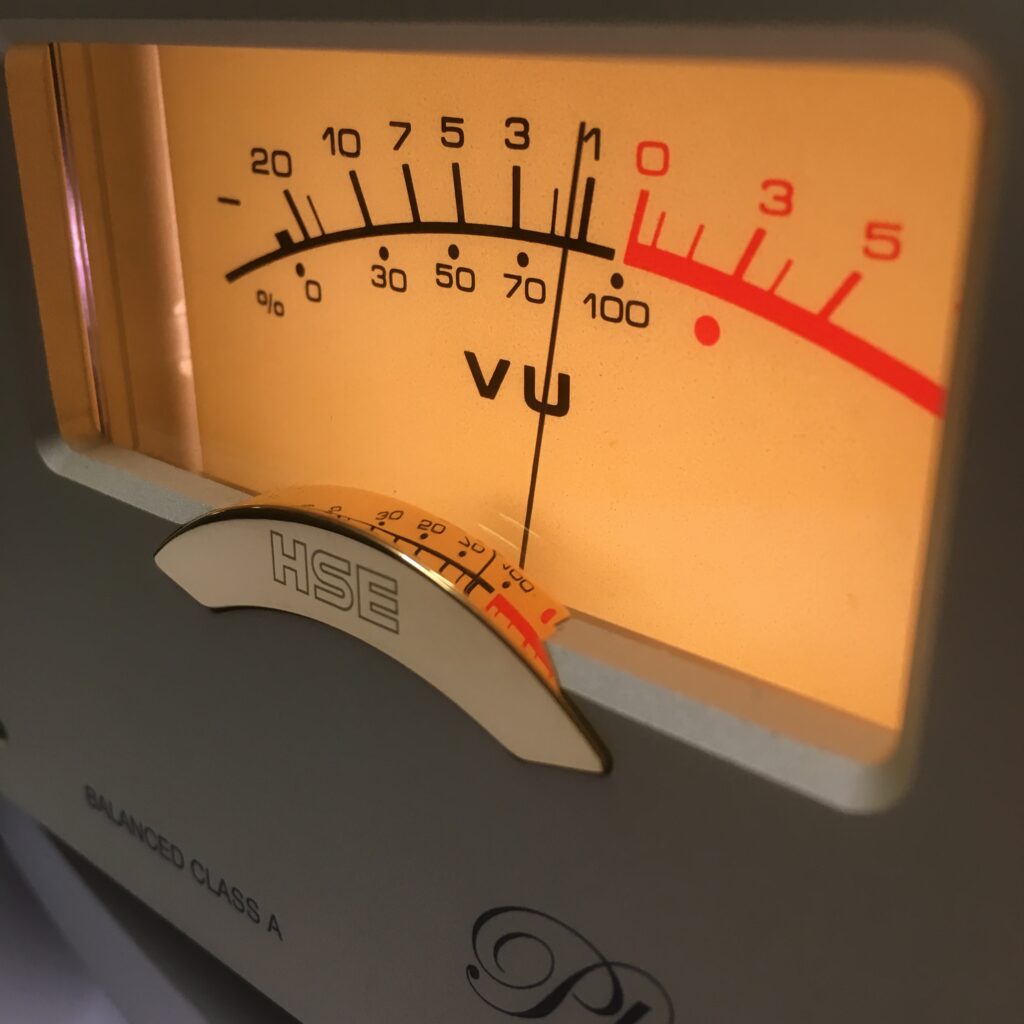 HSE VU meters