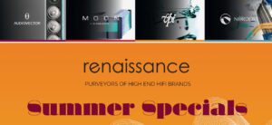 Renaissance Audio summer specials
