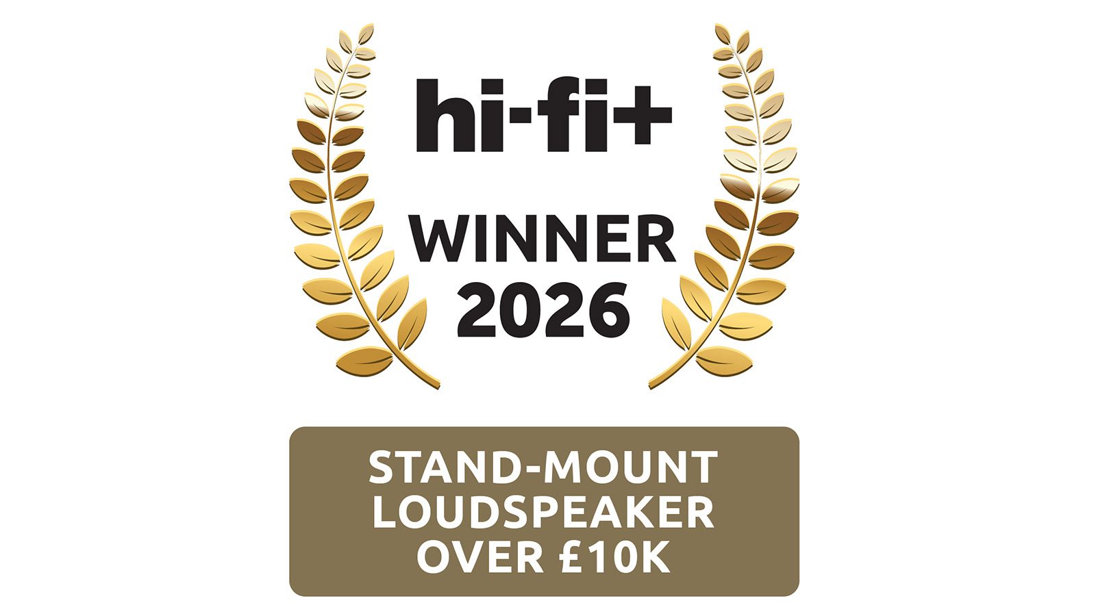 2026 Awards – Stand-mount Loudspeaker Over £10K
