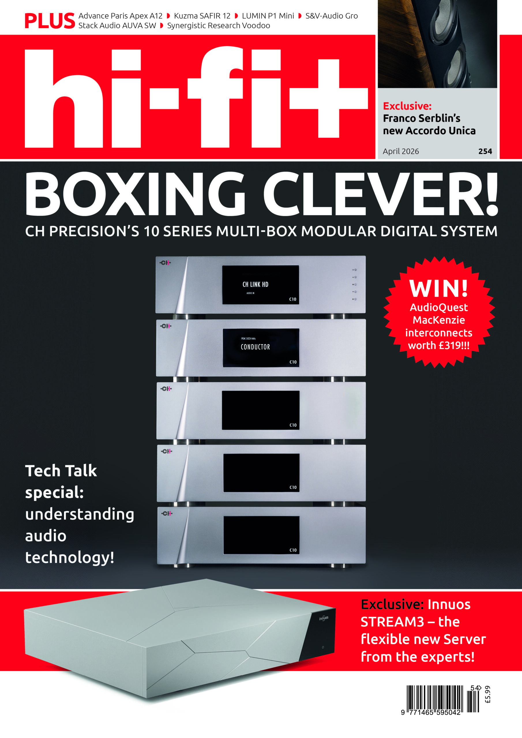 hi-fi+ Issue 254 – April 2026 – Tech Talk